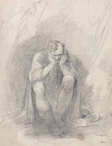 Timon of Athens Before His Cave by Richard Cosway
